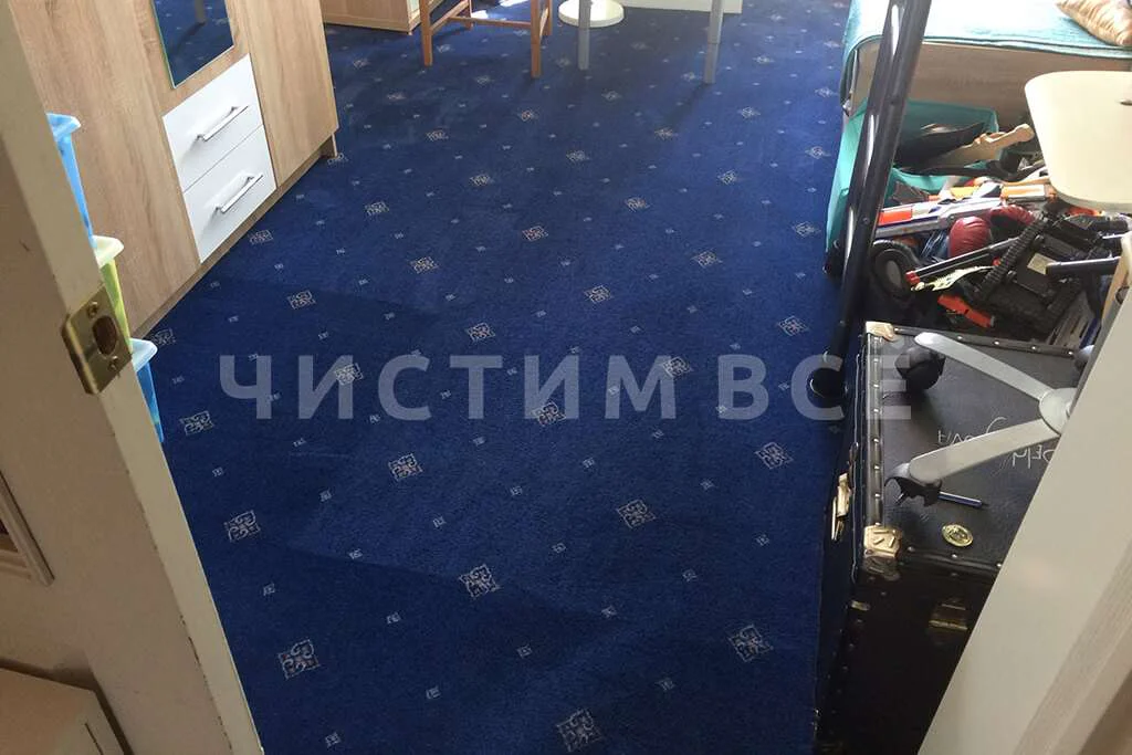 Химчистка ковролина на дому в детской комнате