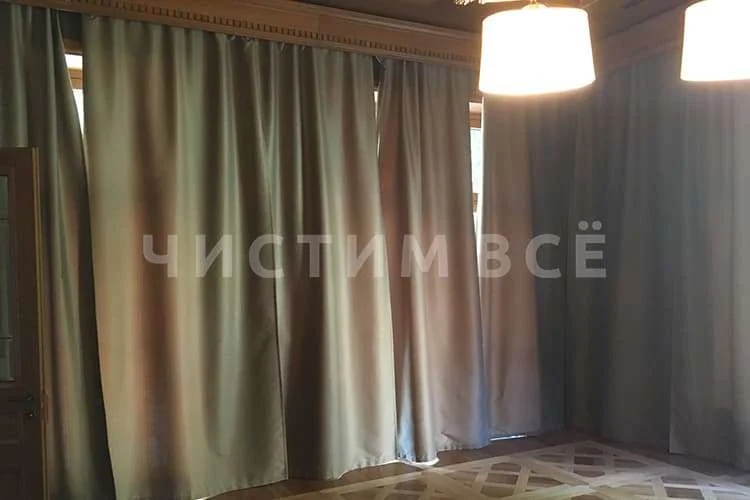 Химчистка и глажка штор для постоянного клиента