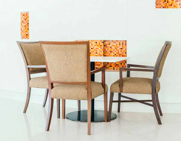 Как отстирать накидки на кухонные стулья от жира