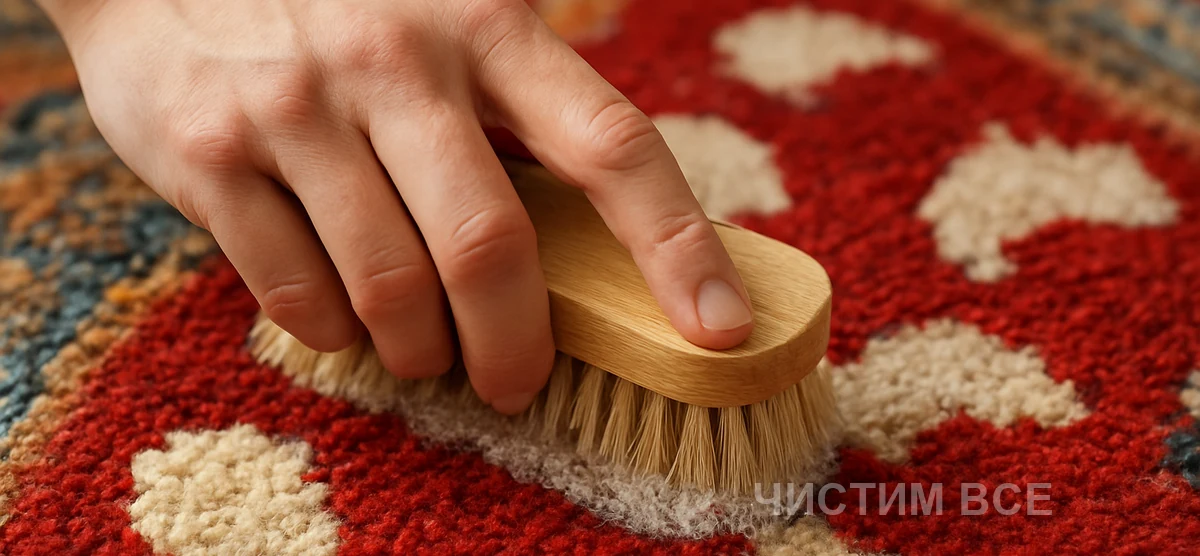 Видеоотзыв о стирке ковра от мамы троих детей