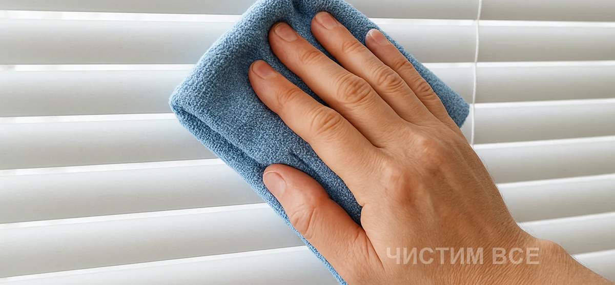 Чистим жалюзи любого типа