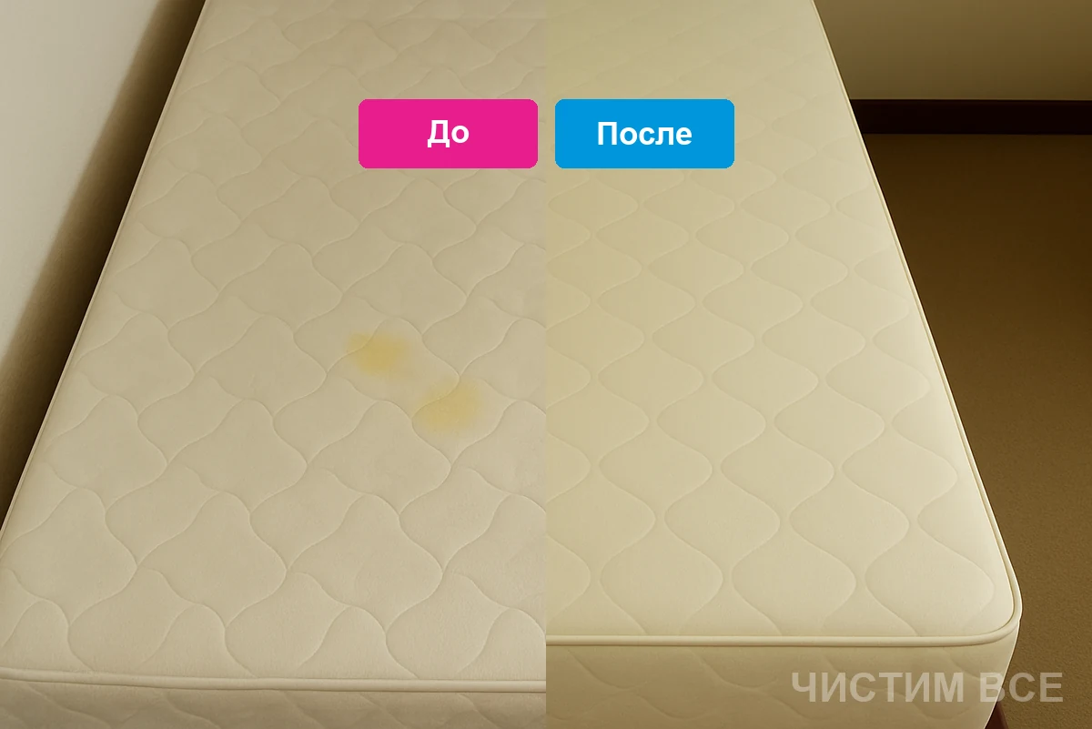 матрас до и после