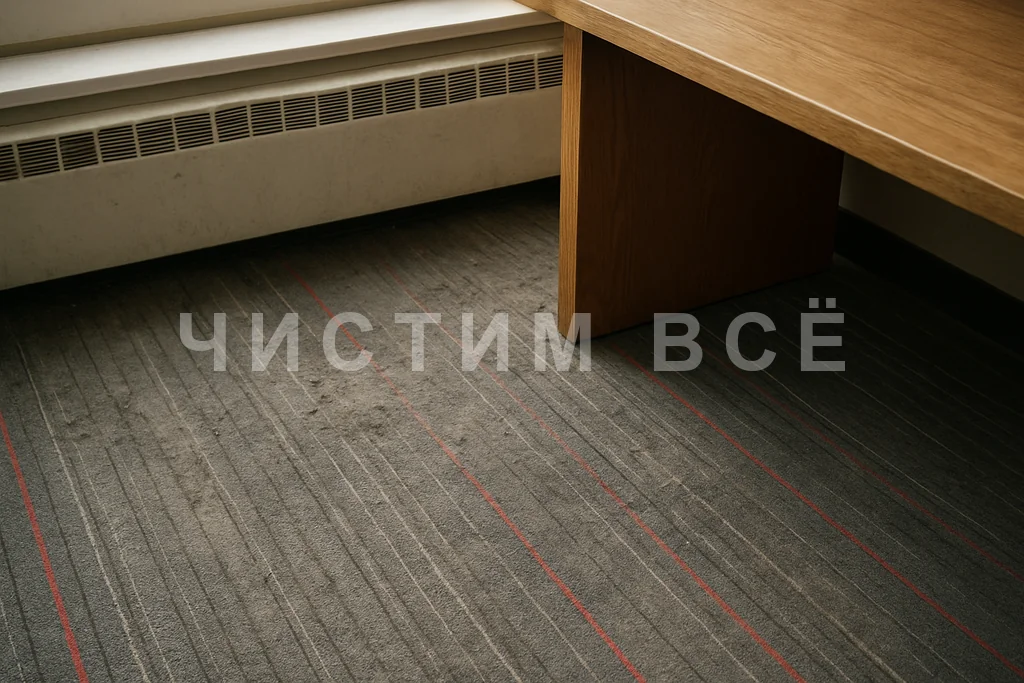 Химчистка ковролина в офисе