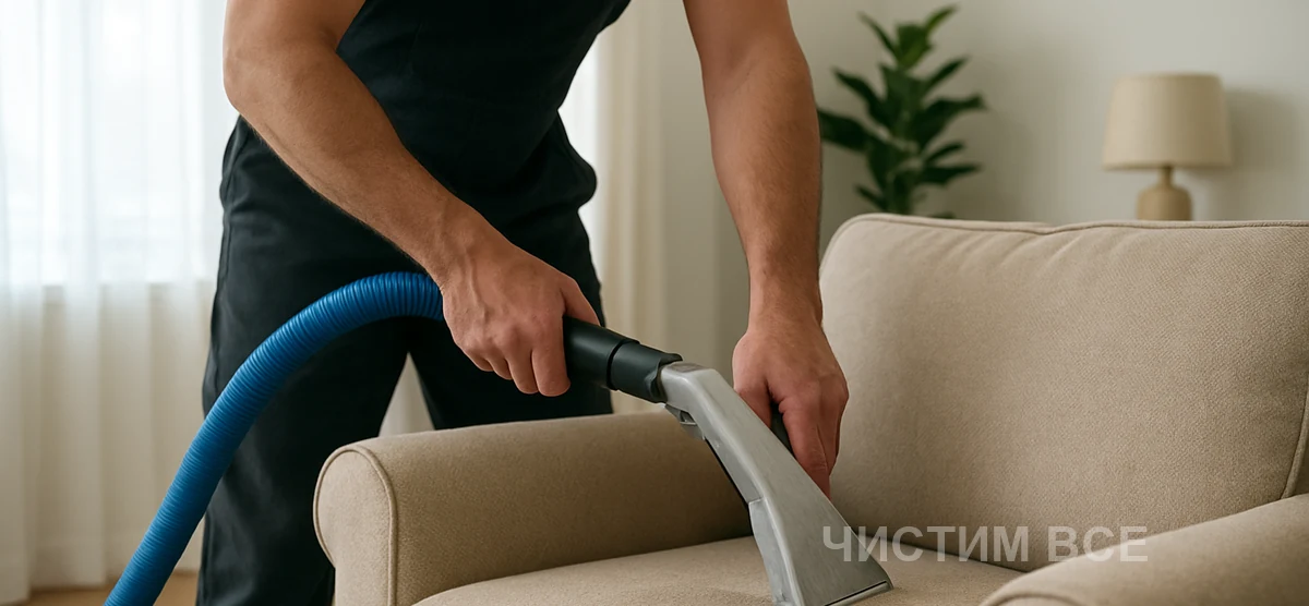 Чистка кресел от пятен, шерсти и запаха