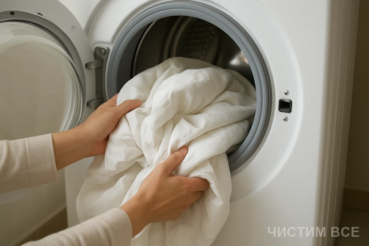 Как стирать постельное белье
