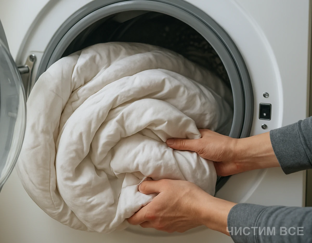 Как стирать синтепоновое одеяло