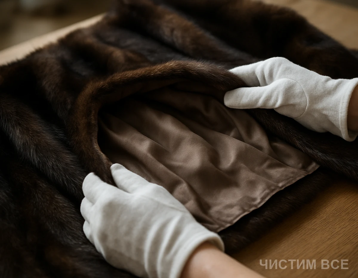 Как чистят шубы из норки в химчистке