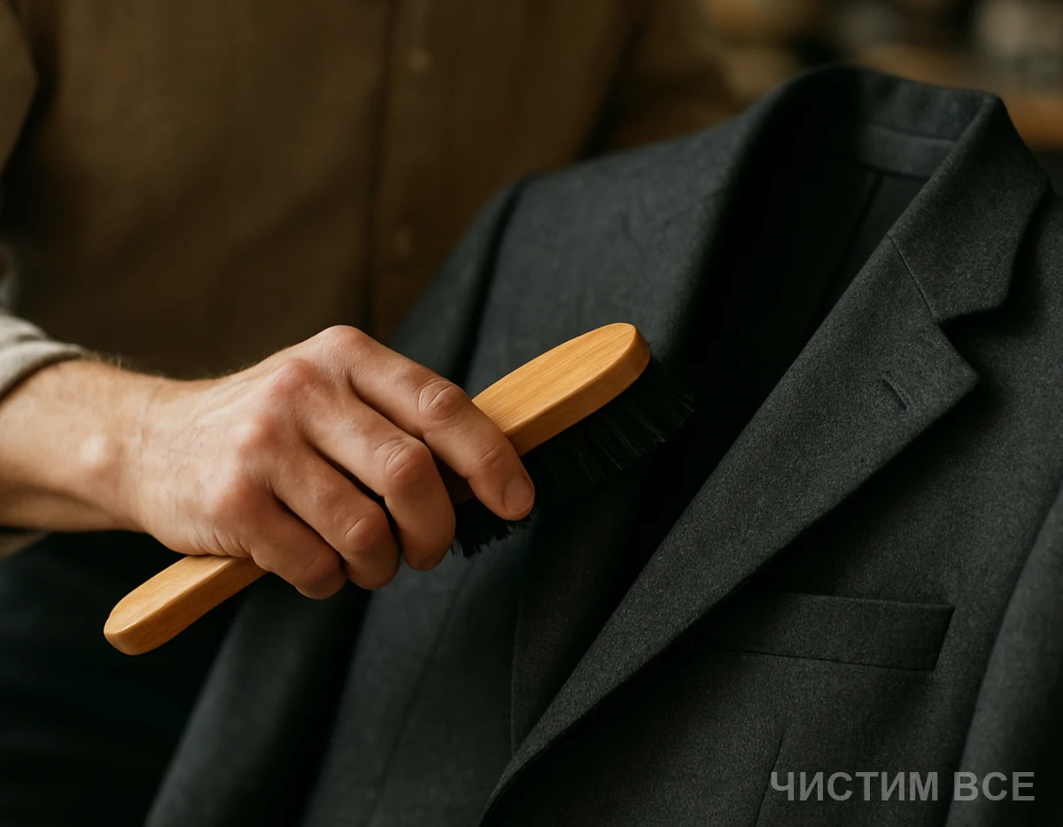 Как чистят пиджак в профессиональной химчистке